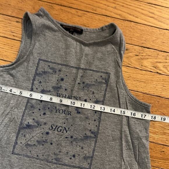 Womens Size S astrological Sleep Night Gown Gray and Blue 60% cotton, 40% polye - Picture 4 of 5